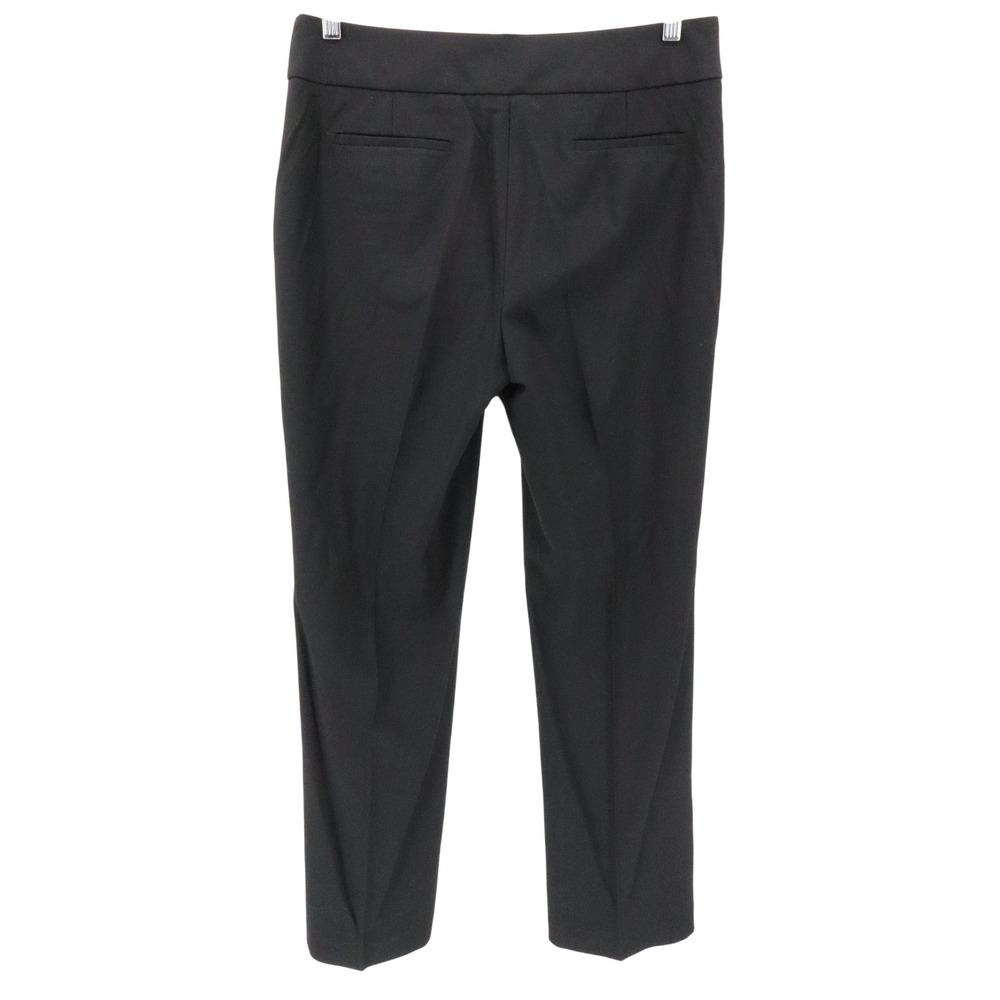 NWT Talbots Heritage Wool Blend Straight Leg Dress Pants Black 10 - Picture 3 of 6